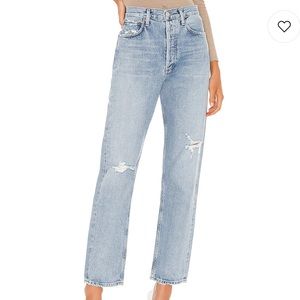 Agolde 90s Mid Rose Loose Fit Jeans